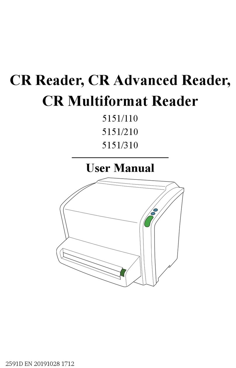 AGFA CR Reader user manual