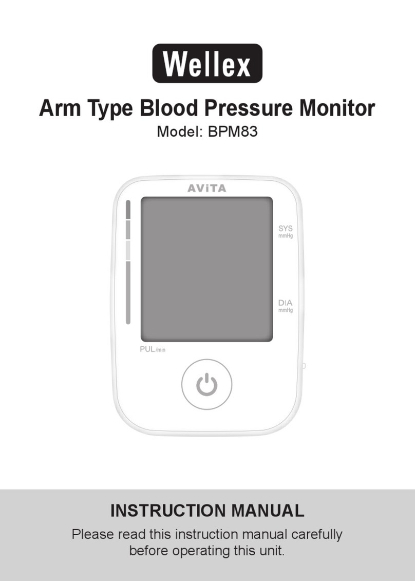 Wellex BPM83 User manual