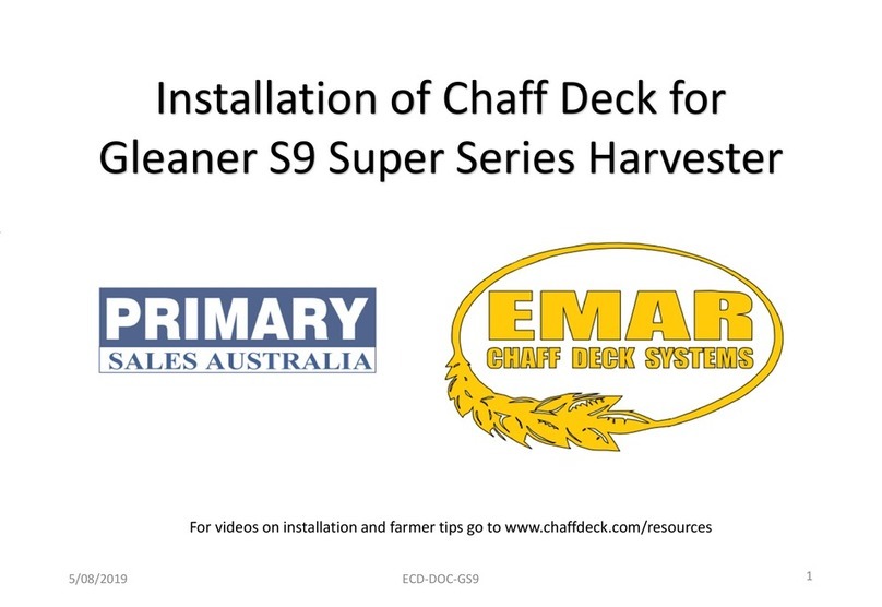EMAR Chaff Deck Installation