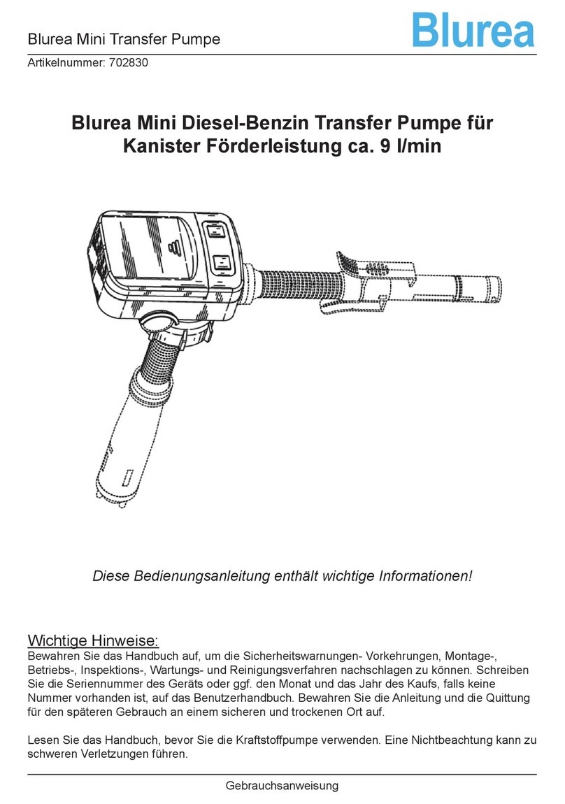 Blurea 702830 manual