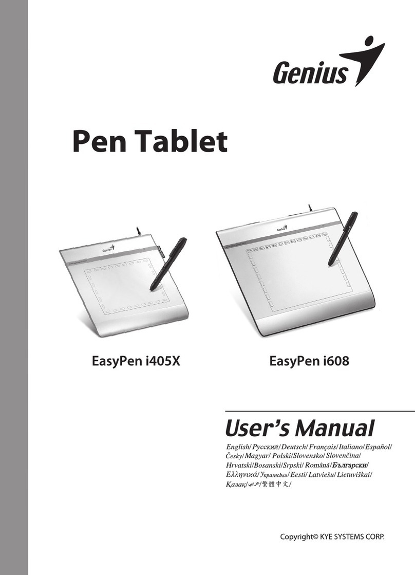 Genius KYE Systems Genius EasyPen i405X user manual