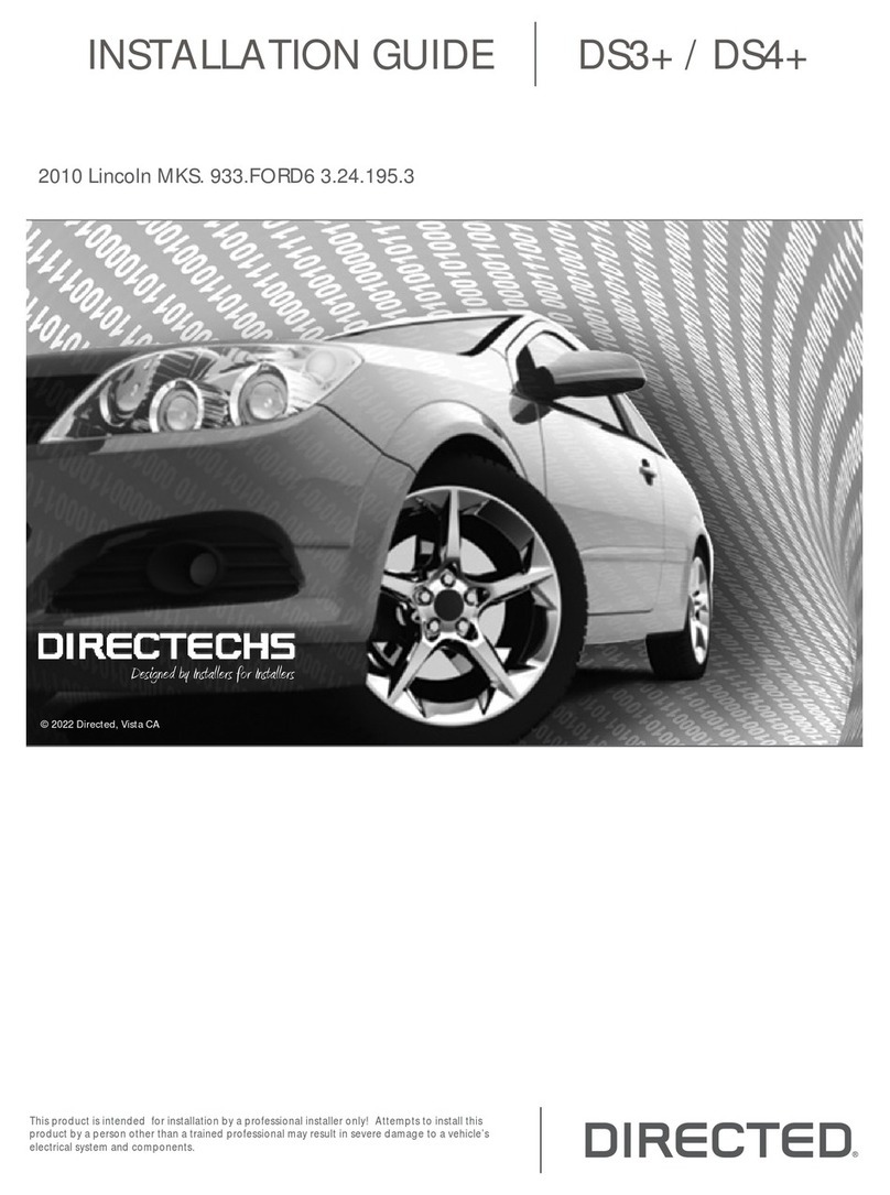 Directed DS3+ User manual Directed DS3+ User manual