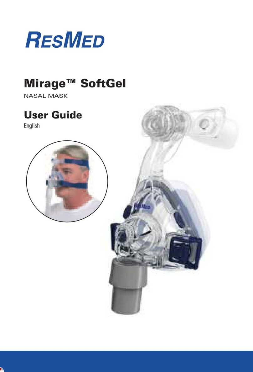 ResMed Mirage SoftGel User manual ResMed Mirage SoftGel User manual
