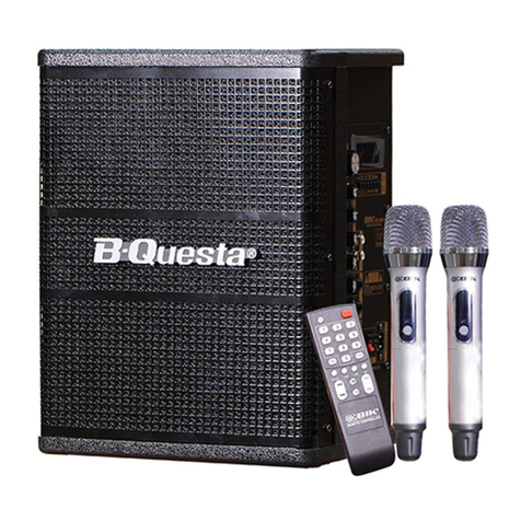 BIK B-Questa BST-M108 owner's manual