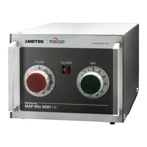 Ametek Mocon Dansensor MAP Mix 9001 ME User manual