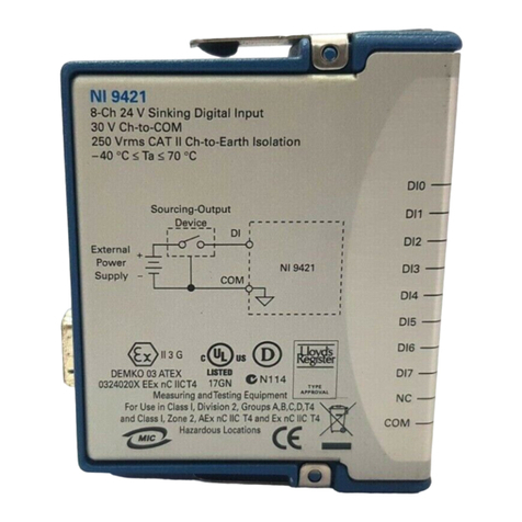 National Instruments NI 9421 Getting started