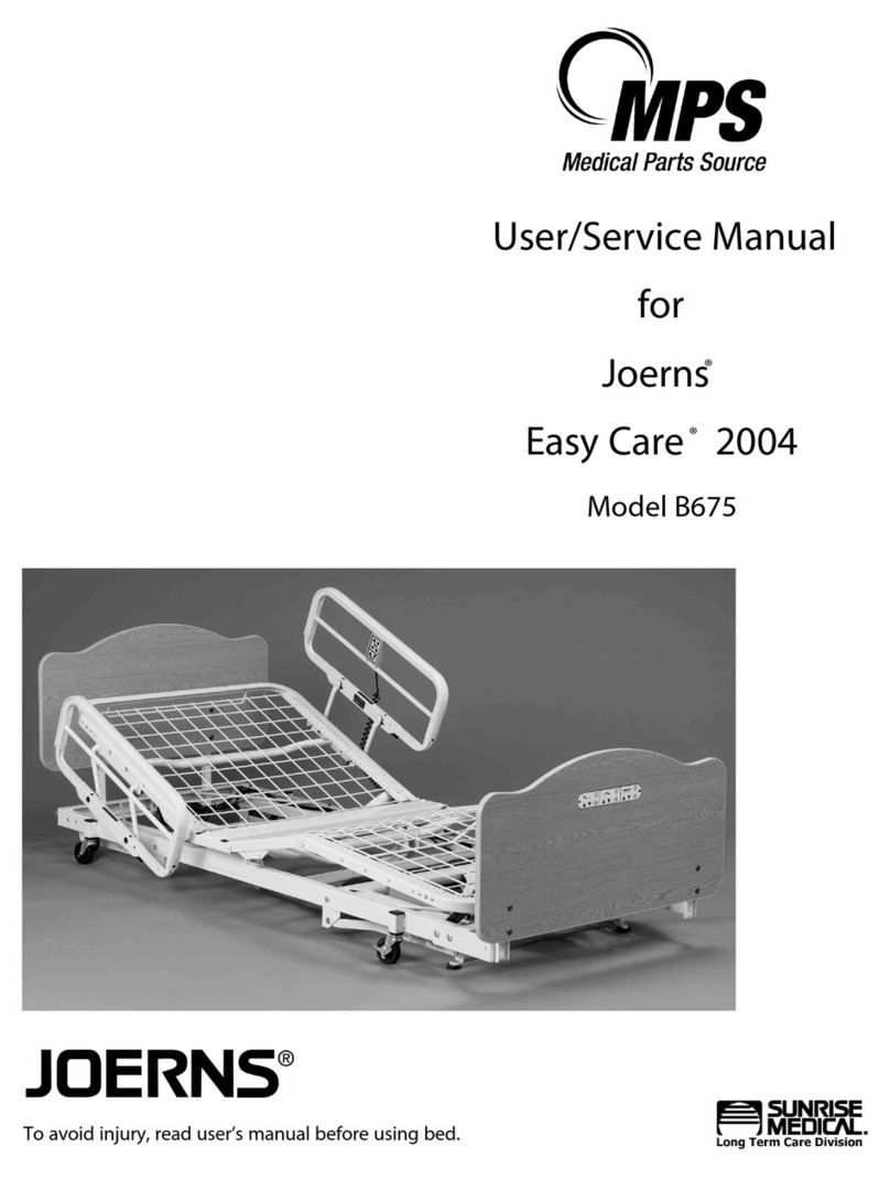Sunrise Medical Joerns Easy Care 2004 User & service manual