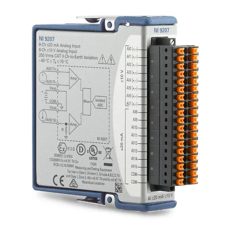National Instruments NI-9207 Getting started