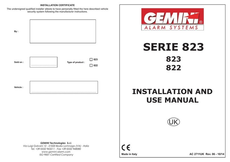 Gemini 822 Series Guide
