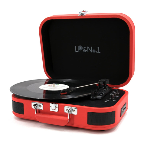 LP&No.1 LPSC-012 User manual