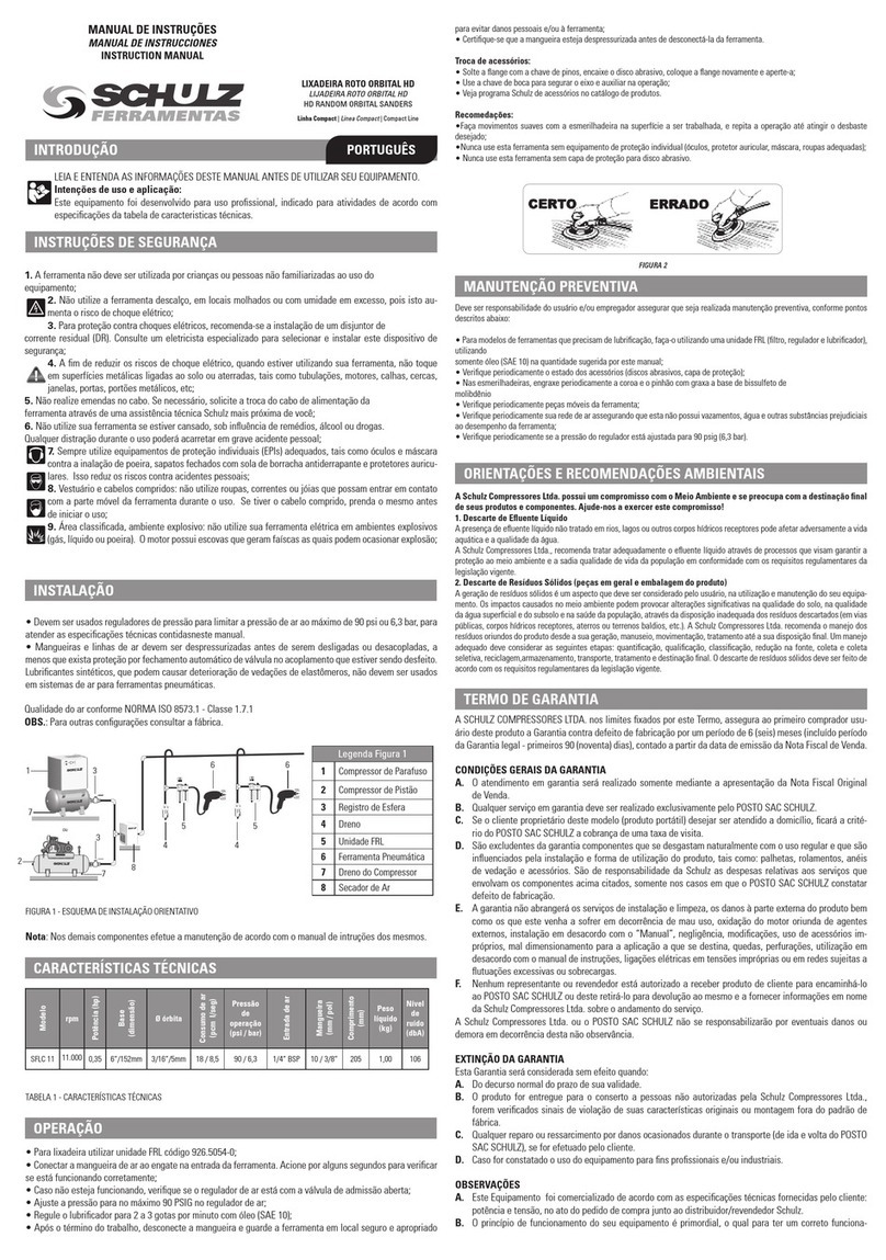 Schulz SFLC 11 instruction manual