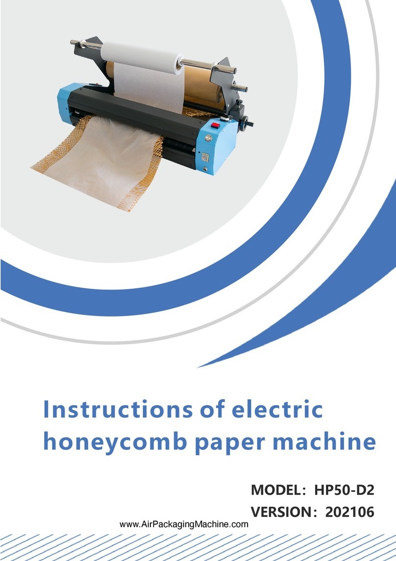 Air Packaging Machine HP50-D2 instructions