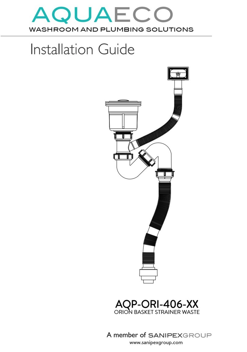 Sanipex AQUAECO Orion AQP-ORI-406 Series User manual Sanipex AQUAECO Orion AQP-ORI-406 Series User manual