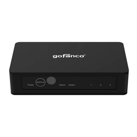 gofanco Switch3P-HD20 user guide