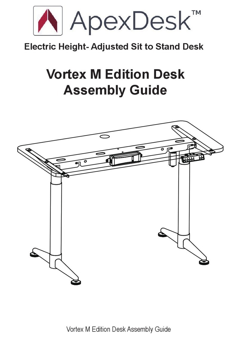 ApexDesk Vortex M Edition User manual