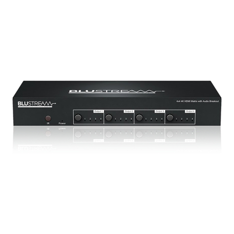 Bluestream CMX44CS User manual Bluestream CMX44CS User manual