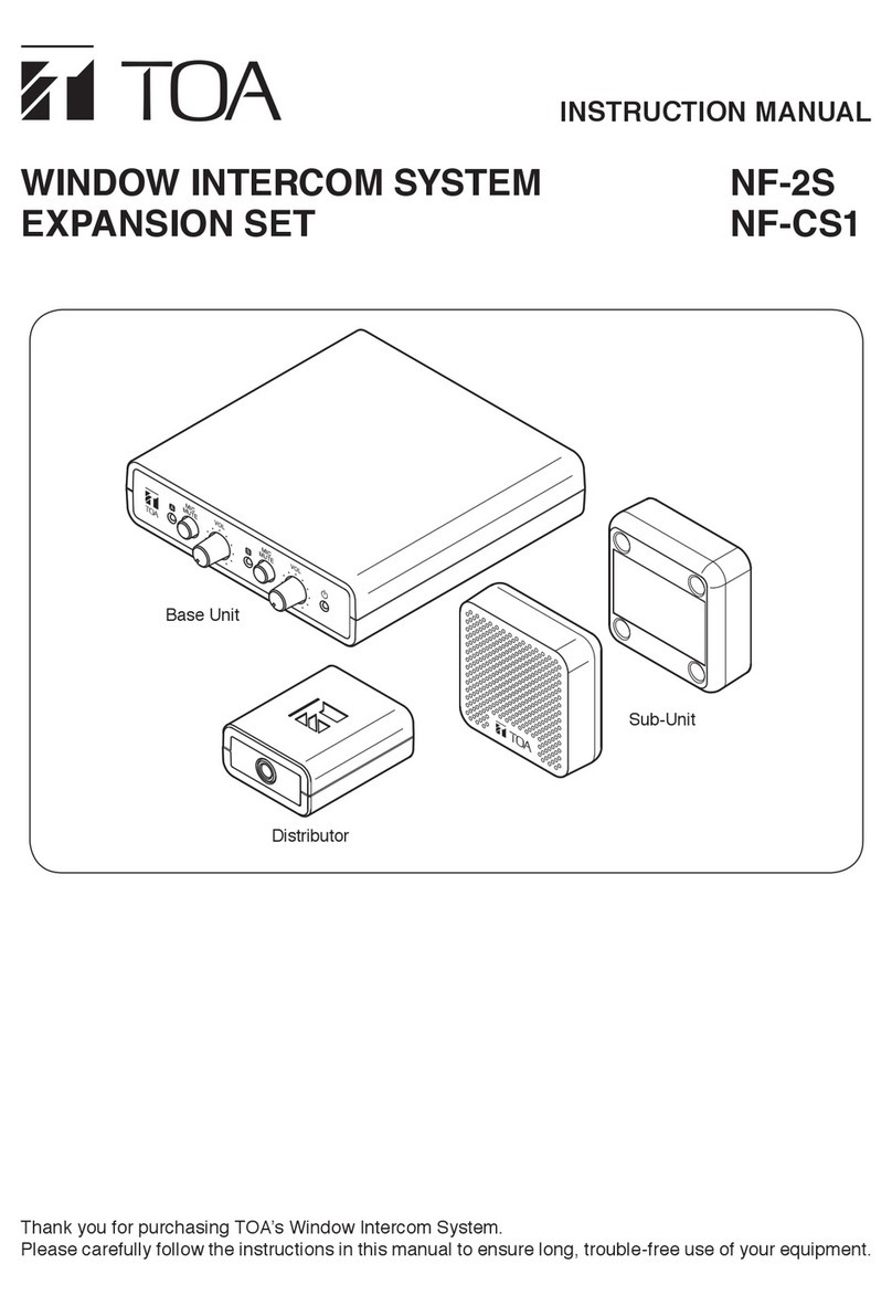 Toa NF-2S User manual