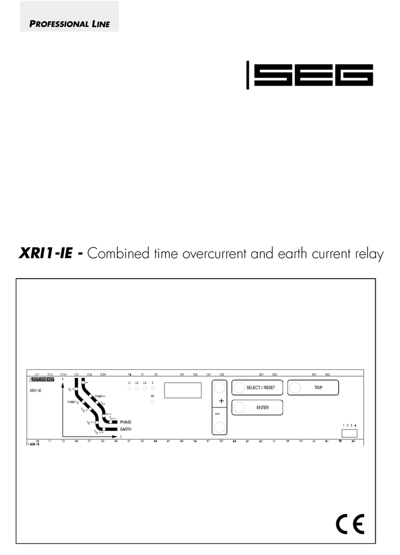 Seg XRI1-IE User manual