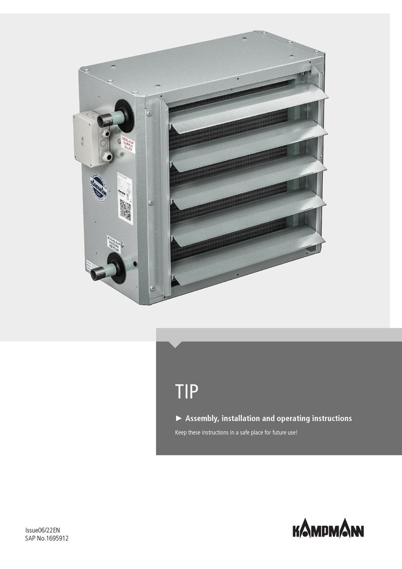 Kampmann TIP Assembly, installation and operating instructions