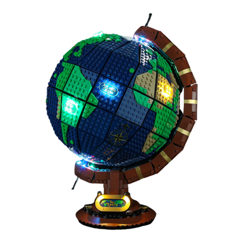 Lightmybricks LEGO THE GLOBE installation guide