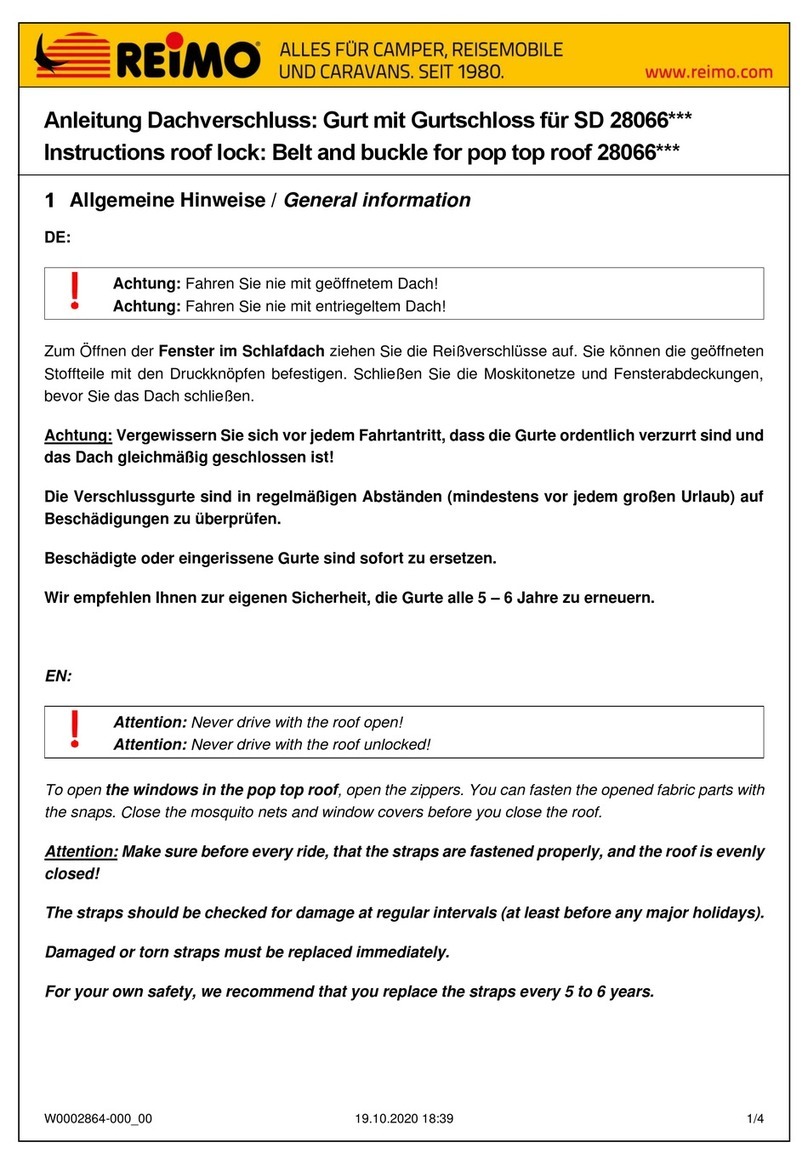 Reimo 28066 Series instructions