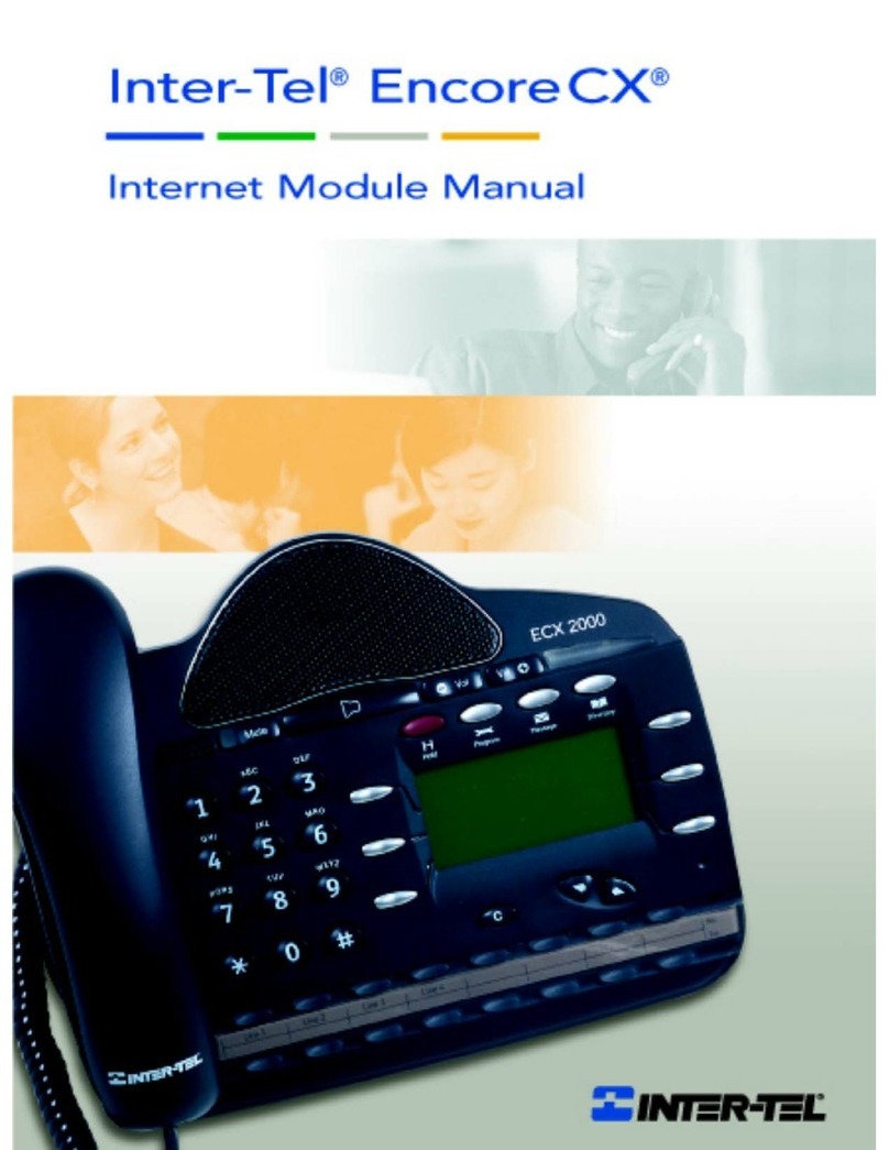 intertel EncoreCX User manual