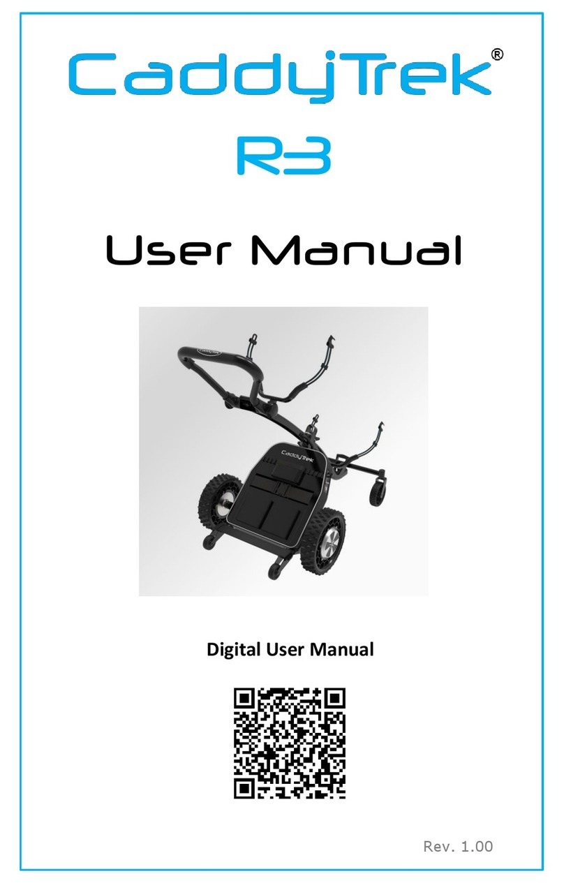 caddytrek R3 User manual