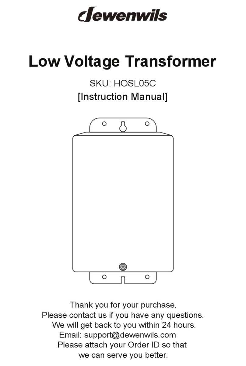 Dewenwils HOSL05C User manual