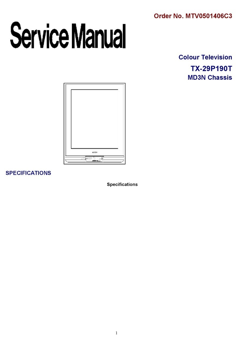 Panasonic TX-29P190T User manual