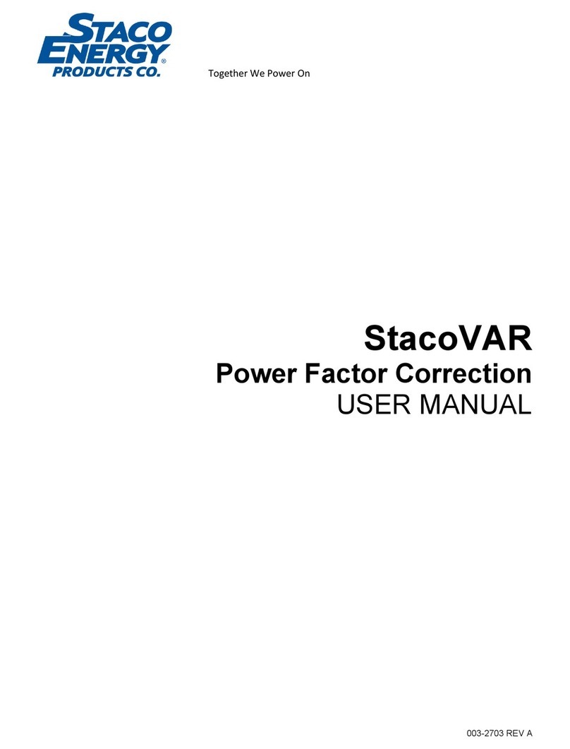 Staco Energy StacoVAR user manual