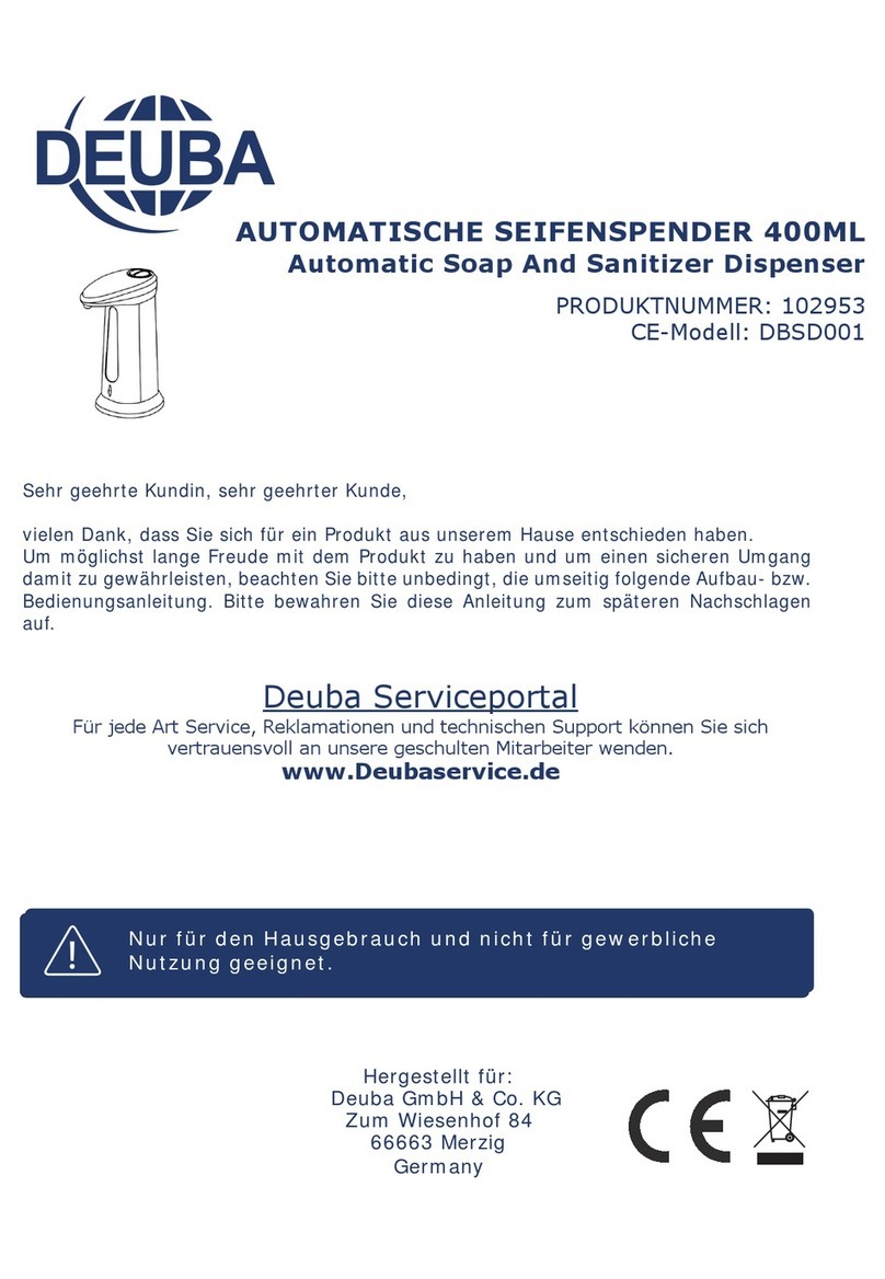 Deuba DBSD001 manual