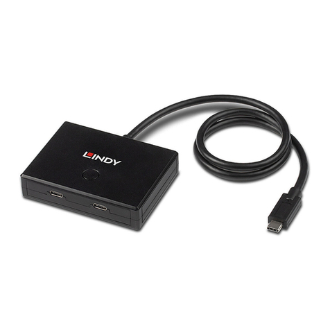 Lindy 43329 User manual Lindy 43329 User manual