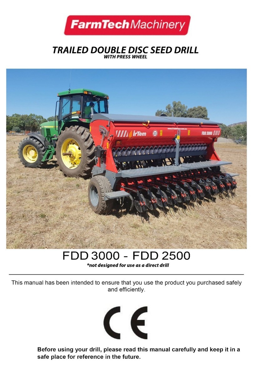 FARMTECH FDD 3000 User manual