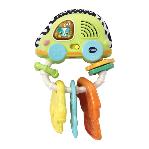 VTech Baby Touch & Feel Sensory Keys instruction manual VTech Baby Touch & Feel Sensory Keys instruction manual