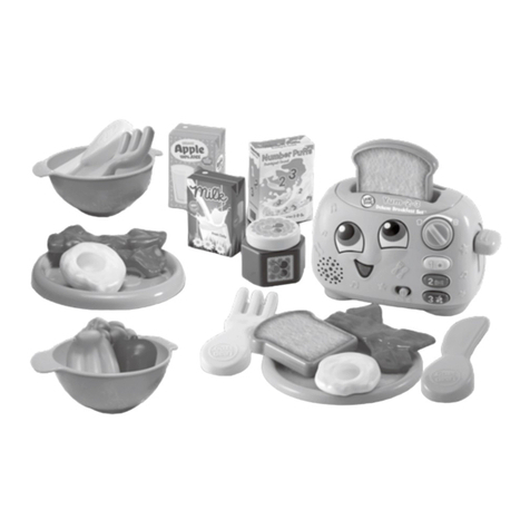LeapFrog Yum 2-3 Deluxe Breakfast Set User manual