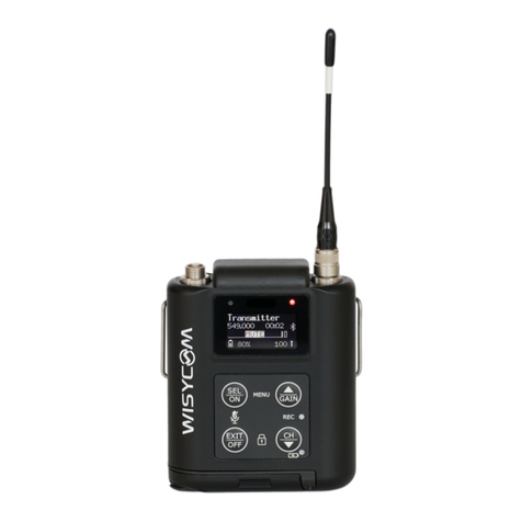 WisyCom MTP60 Instruction manual