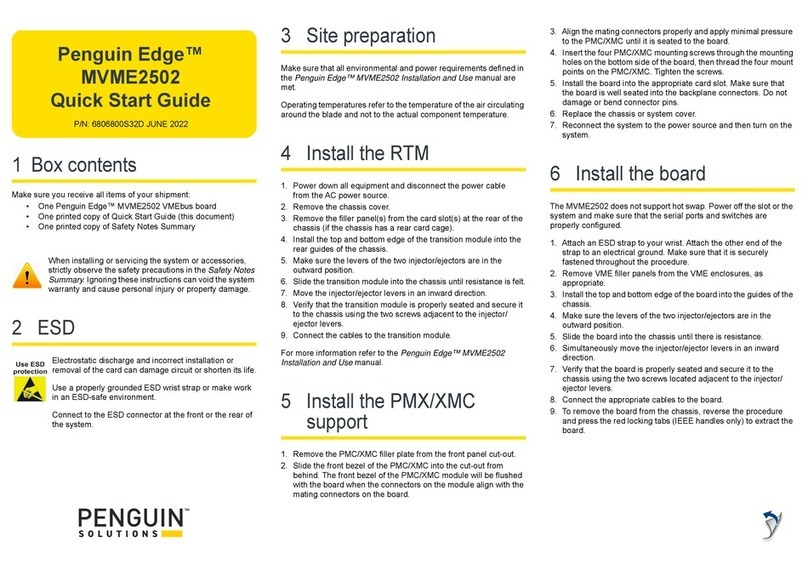 Penguin Edge MVME2502 quick start guide