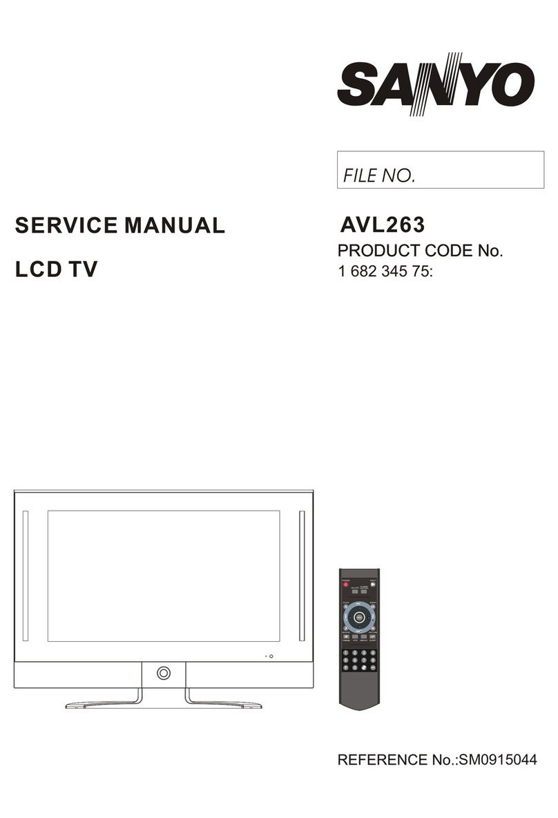Sanyo AVL-263 User manual