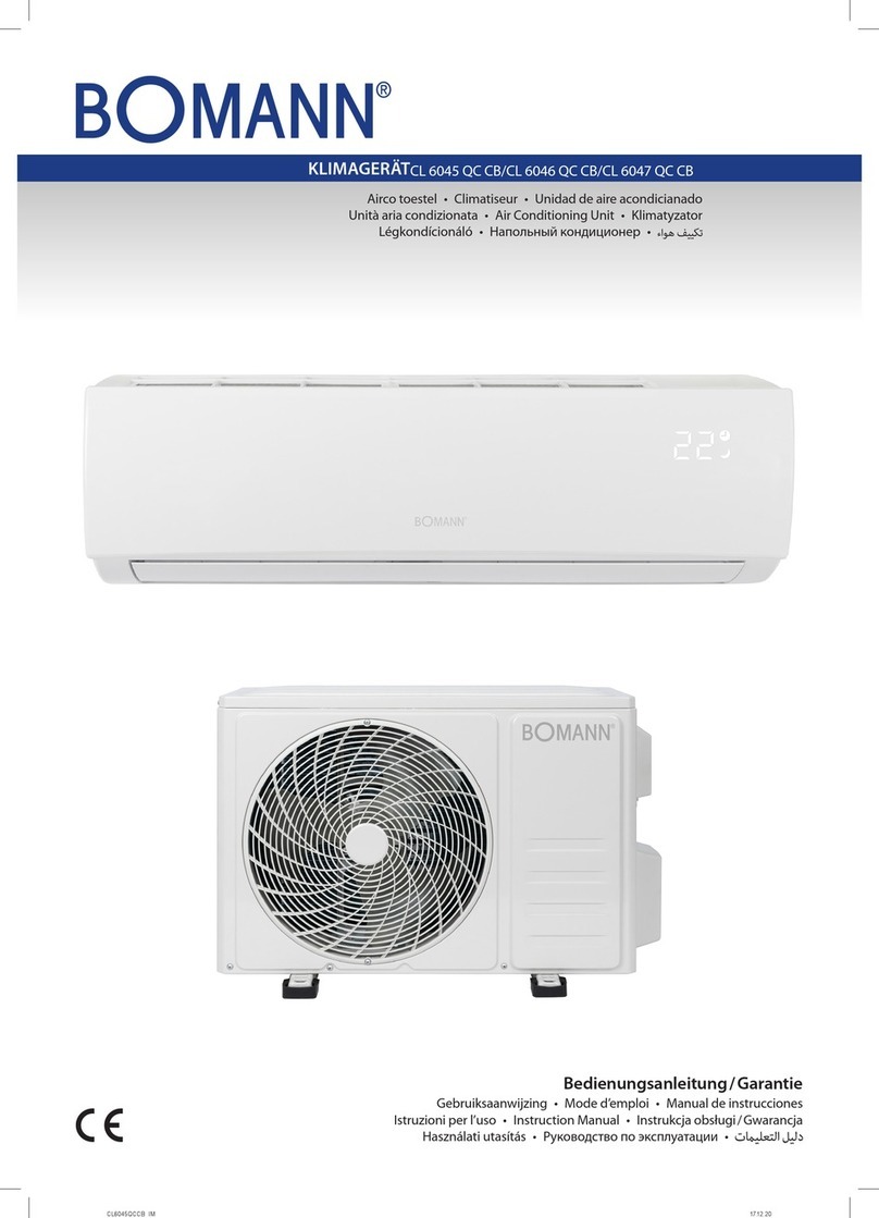 BOMANN CL 6045 QC CB User manual