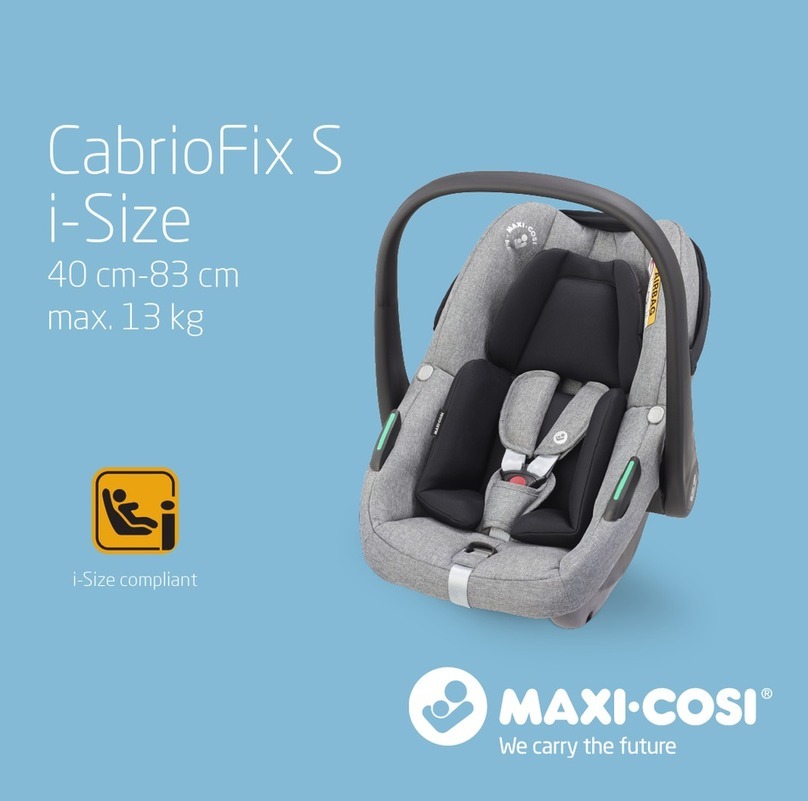 MaxiCosi CabrioFix S i-Size User manual