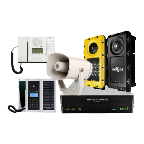 Zenitel Vingtor Stentofon AlphaCom User manual