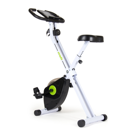VIRTUFIT iConsole Opvouwbare Hometrainer user manual