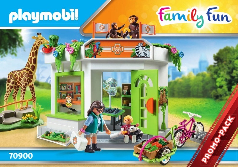 PLAYMOBIL Family Fun Veterinary practice at the zoo manual