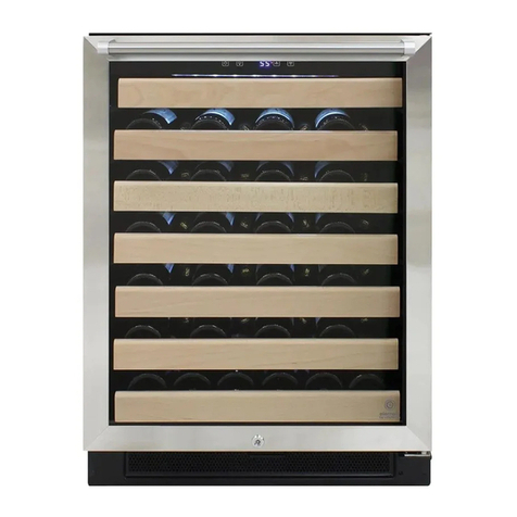 Vinotemp ELEMENT EL-54SDTH owner's manual