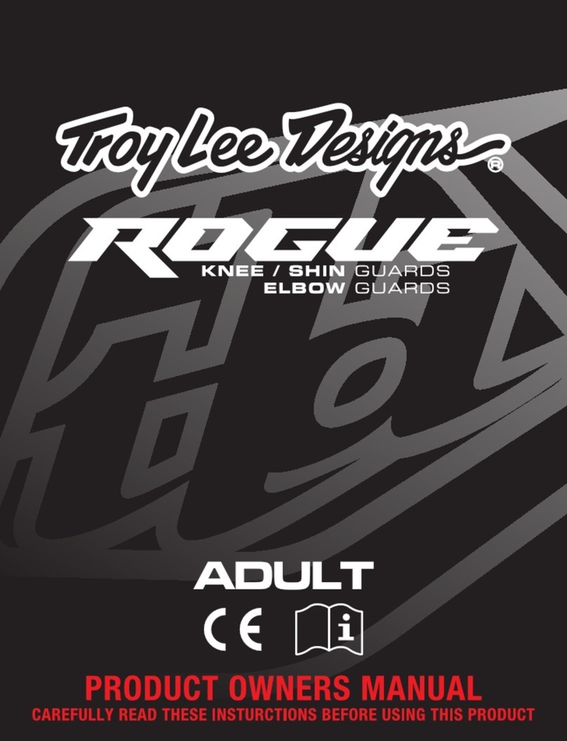 Troy Lee Designs ROGUE owner's manual
