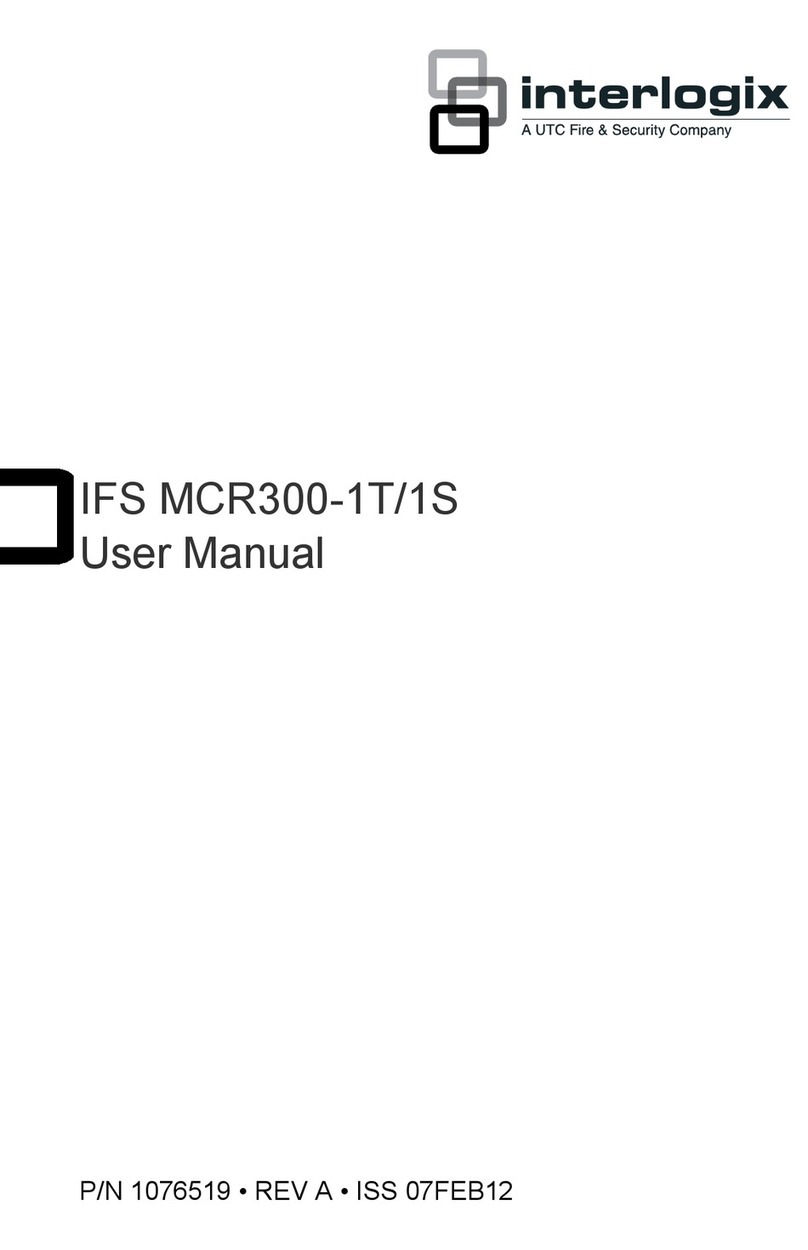 Interlogix MCR300-1T User manual Interlogix MCR300-1T User manual