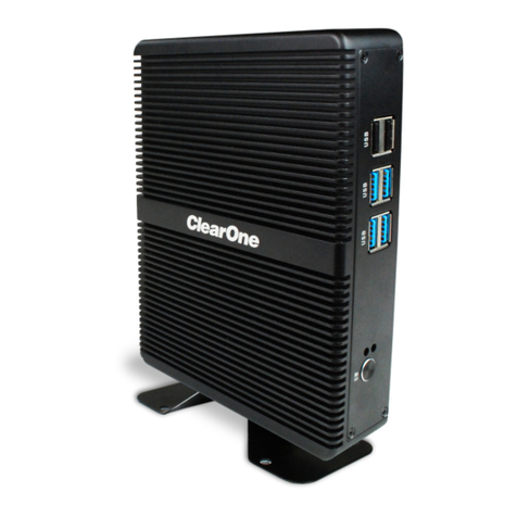 Clear One CONVERGENCE InSite User manual