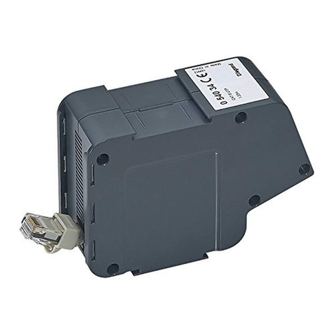 LEGRAND 0 540 34 quick start guide