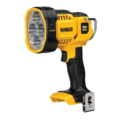 DeWalt XR LI-ION DCL043 instruction manual