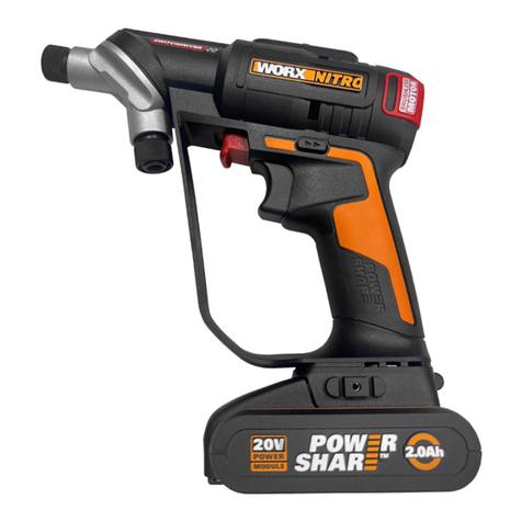 Worx WX177 Series Operation instructions